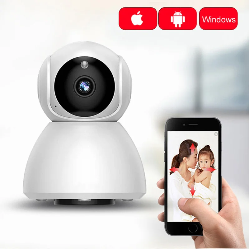 GCCAC IP WiFi Camera 1080P Wireless Smart Cam Home Security Surveillance PTZ Motion Wi Fi Monitor TF Card IPcam Wi-Fi Camera 2MP GCCAC IP WiFi Camera 1080P Wireless Smart Cam Home Security Surveillance PTZ Motion Wi Fi Monitor TF Card IPcam Wi-Fi Camera 2MP