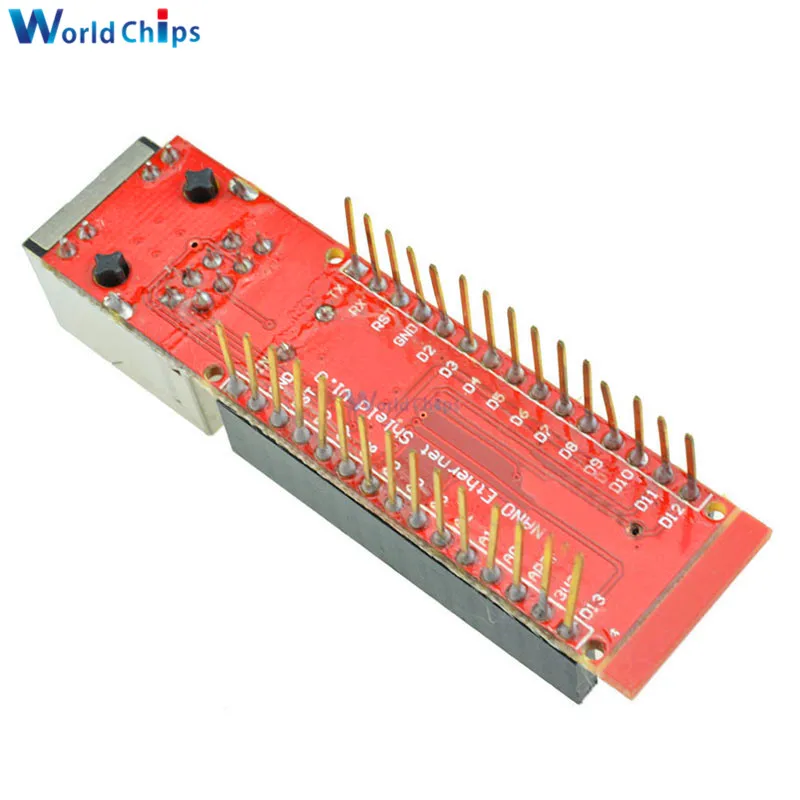 Diymore ENC28J60 Ethernet щит V1.0 Nano 3 0 RJ45 веб сервер модуль для Arduino V3 микрочип HR911105A плата с