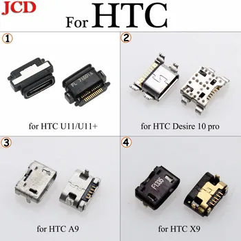 

JCD Type-C For HTC Desire 10 pro Micro USB jack tail,Mini Micro Usb Connector v8 port charging socket for HTC U11 / U11+ A9 X9