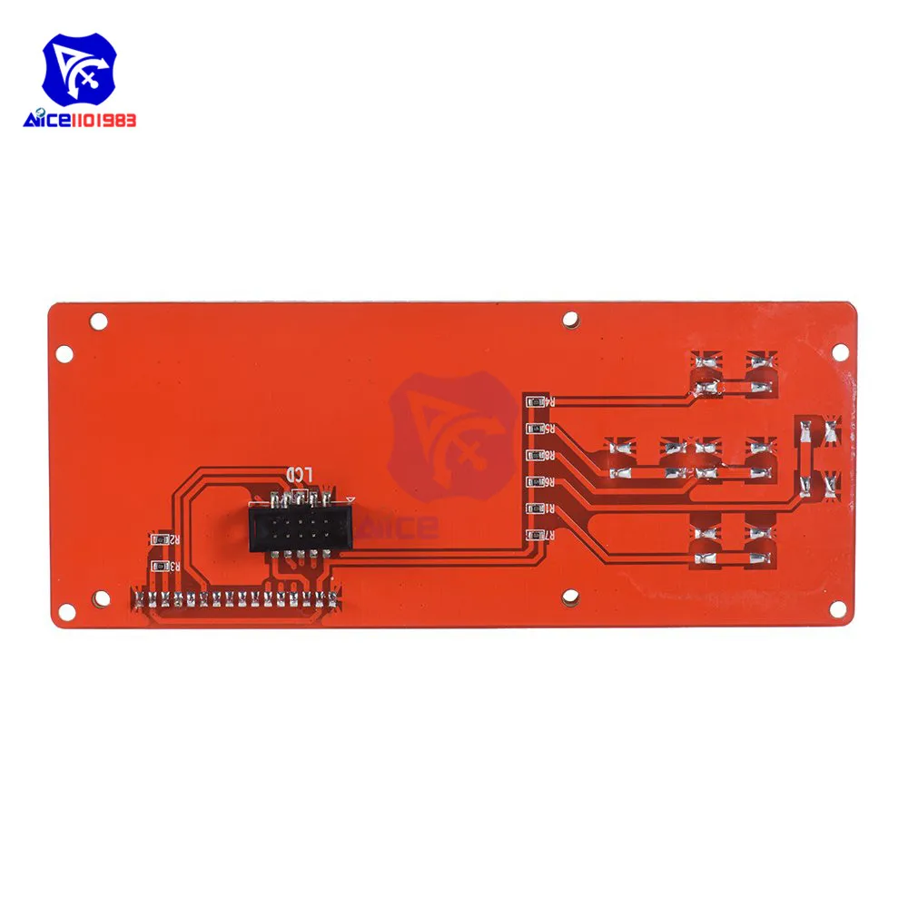 Модуль контроллера ЖК дисплея diymore 2004 кабель JTAG для RAMPS 1 4 Arduino Mega Pololu Shield Reprap 3D