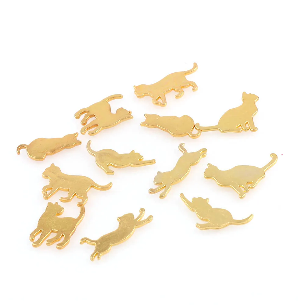 

12-35pieces Cat Universe Planet Rocket And Smiling Face Moon Metal Material Epoxy Mold Makeing Jewelry Filling For DIY Jewelry