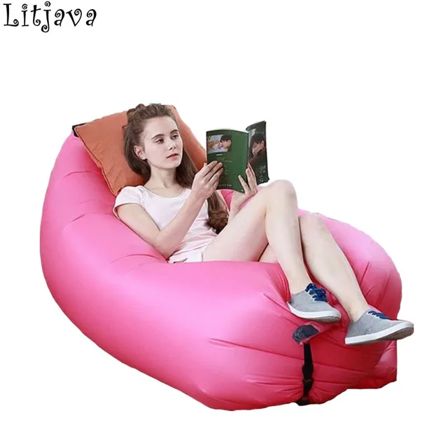Accept Dropshipping Inflatable Bean Bag Chair For Kids Lazy Accept Dropshipping Inflatable Bean Bag Chair For Kids Lazy Air Sleeping Bed Outdoor Banana