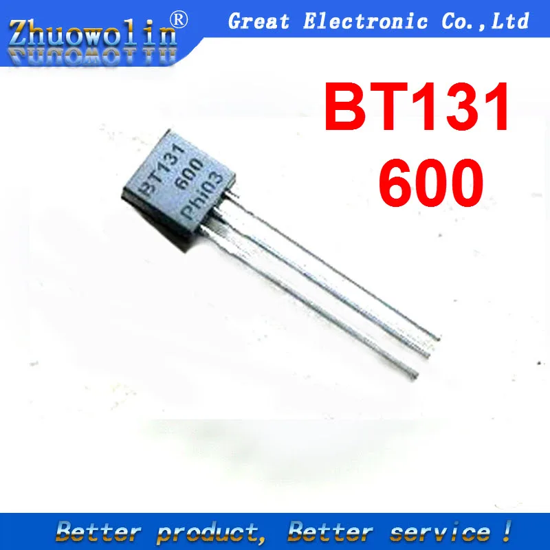 Buy 20pcs TRIACS BT131 600 600V 1A TO 92 triode