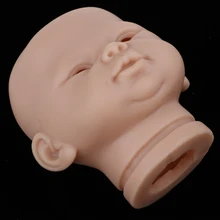 Реалистичные 20 дюймов Reborn Кукла аксессуар виниловая голова скульптурная Спящая Детская кукла наборы сделай сам делая поставки#3