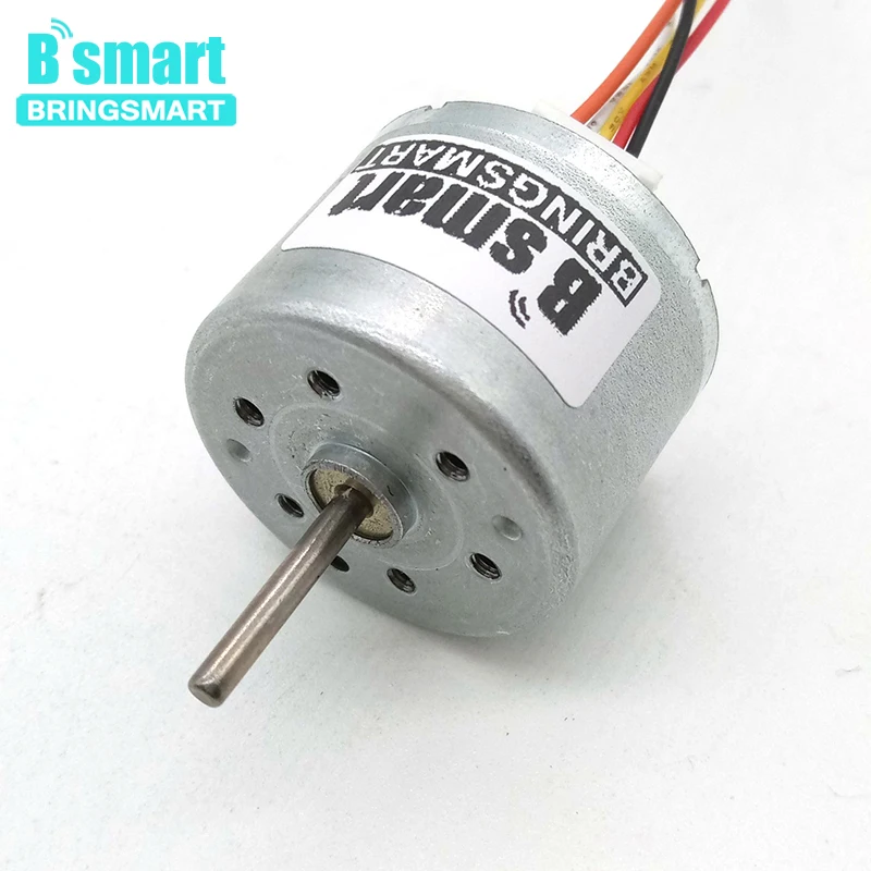 Bringsmart R2418 высокое Скорость 7500 об/мин 12V BLDC мотор, Электрический Фрезер для PWM с заглушкой по часовой стрелке против CCW Бесщеточный мини-двигатель постоянного тока сигнала отзывы