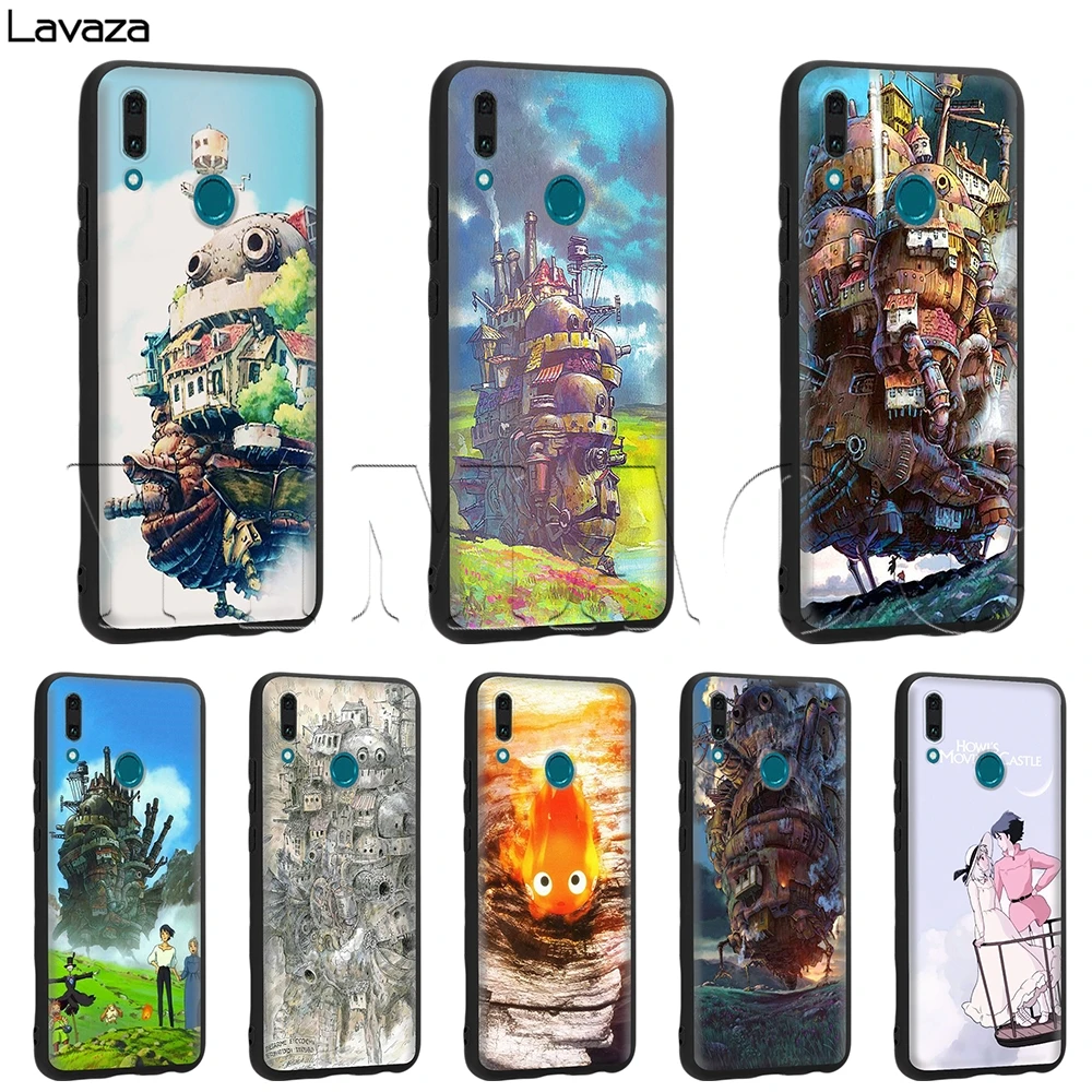 Чехол с подвижным замком Lavaza Howls для Huawei Mate 30 20 Honor 6a 7a 7c 7x 8C 8x 9 10 Nova 3i 3 Lite Pro Y6 2018 |