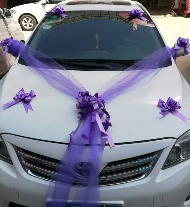 Wedding car decoration flower Artificial Flower car front decorative