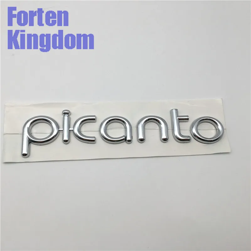 Picanto chrome badge 02