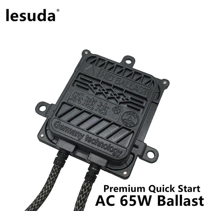 

AC 65W For Xenon HID Lamp Premium Fast Start Quick Bright Digital Ballasts Replacement Reactor Block Ignition