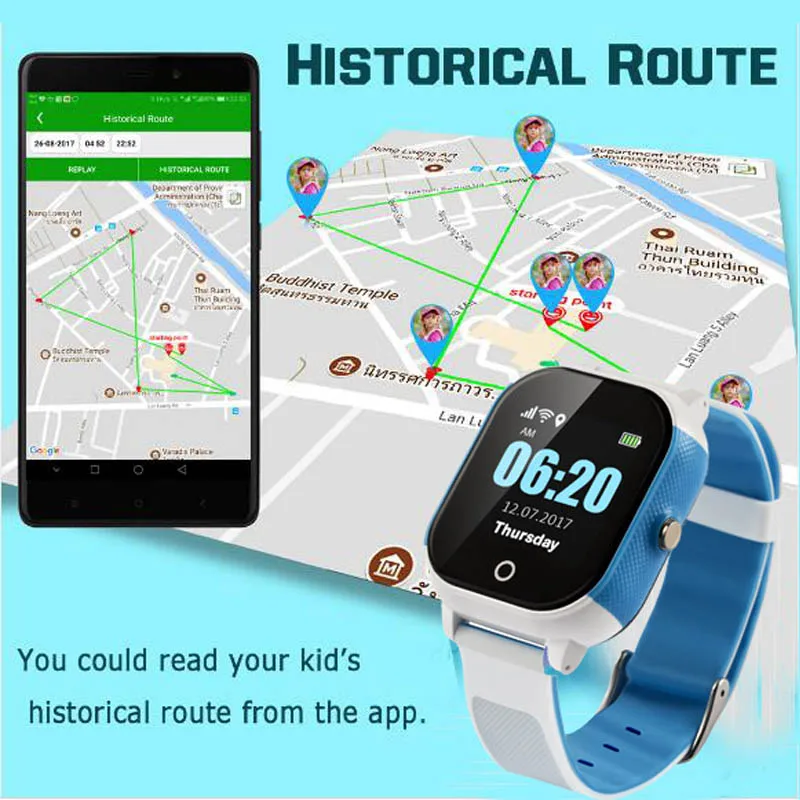 Смарт часы FA23 Детские с GPS Wi Fi SIM картой и сенсорным экраном|GPS-трекеры| |