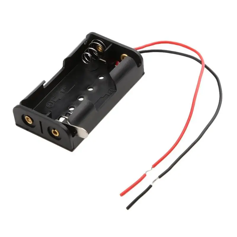 ALLOYSEED 1Pcs 2 3 Slots Plastic AA 18650 Battery Holder DIY Power Bank