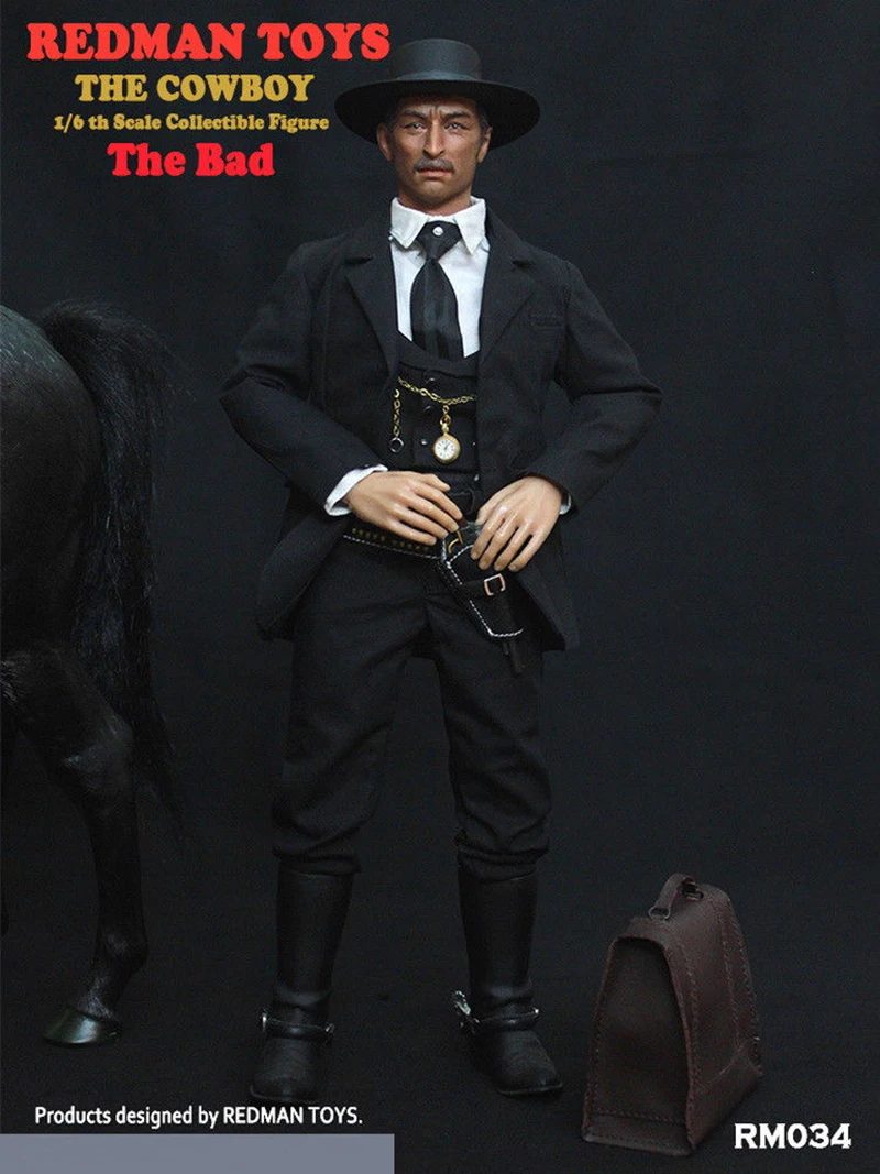Для коллекции Redman/игрушки RM034 ковбой The Bad 1/6 весы полный набор мужской Коллекционная фигурка