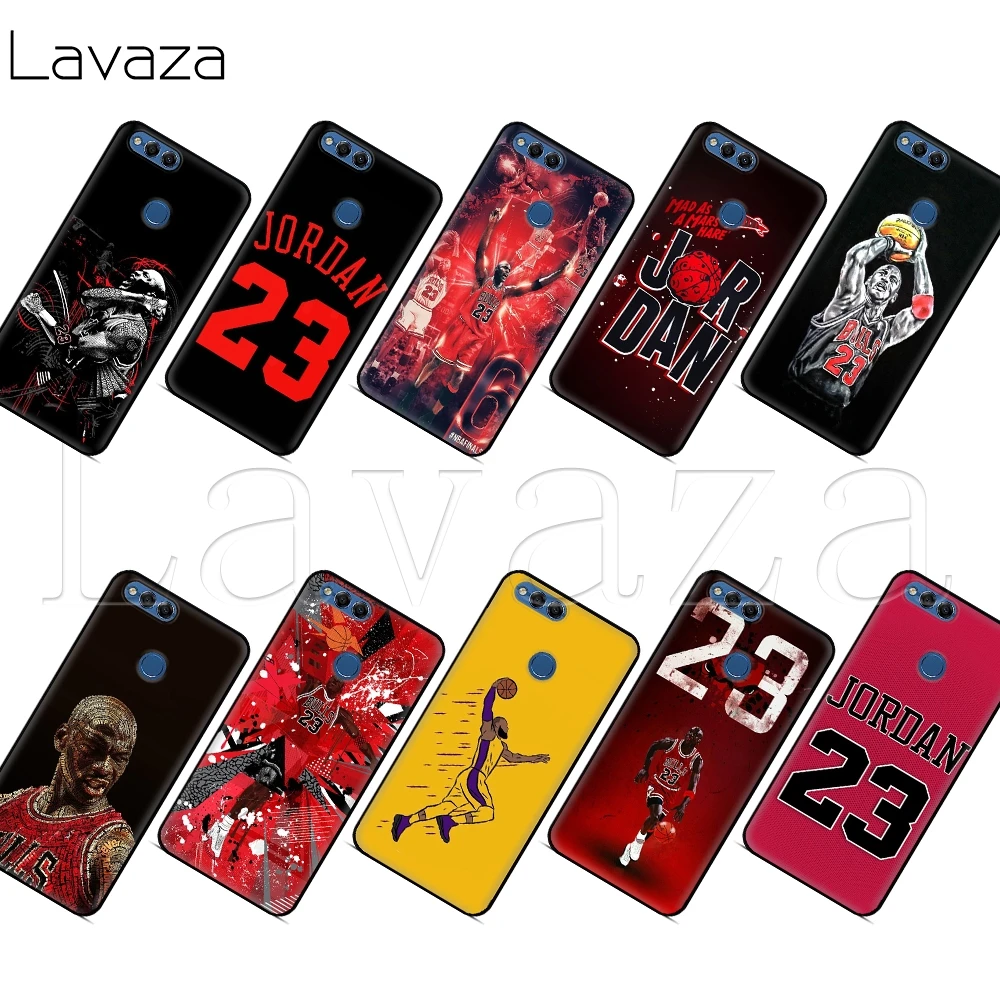 

Lavaza Jordan 23 Case for Huawei P8 P9 P10 P20 P30 Y6 Y7 Y9 Lite Pro P Smart Nova 2i 3i Mini 2017 2018