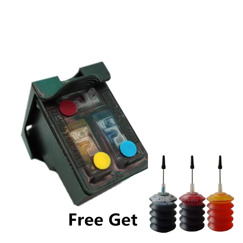 

Replacement For HP 351 351XL Refillable Ink Cartridge for Photosmart C4480 C4580 C5280 C4599 C5200 C5240 C5250 C5270 C5275