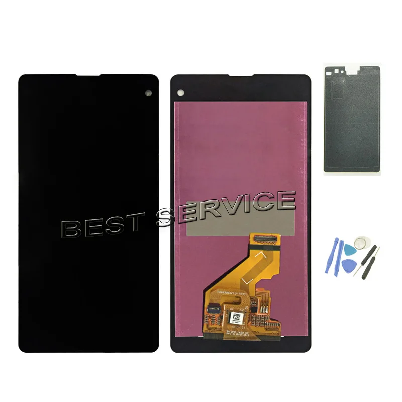 100% тестовый ЖК-дисплей для Sony Xperia Z1 Compact M51W Mini D5503 с кодирующий преобразователь