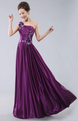 mj379 Длинное Вечернее Платье vestidos de Fiesta Renda Custom vestidos de baile Longo com Renda - Цвет: PURPLE