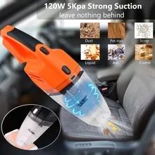 New 120W 12V Car Vacuum Cleaner Handheld Mini Vacuum Cleaner Super Wet And Dry Dual Use Handheld Vacuum cleaner цена New 120W 12V Car Vacuum Cleaner Handheld Mini Vacuum Cleaner Super Wet And Dry Dual Use Handheld Vacuum cleaner цены онлайн