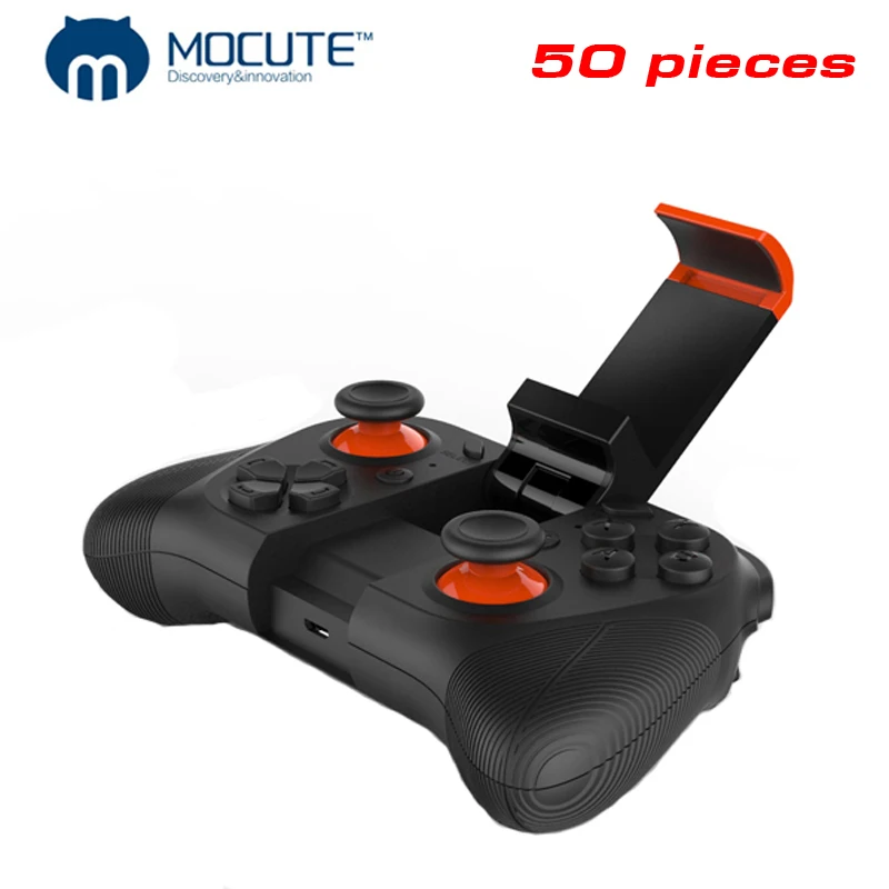 Goede 50 stuks Groothandel MOCUTE 050 Draadloze Gamepad Bluetooth 3.0 Game Controller Joystick Mini Gamepads Game handvat afstandsbediening