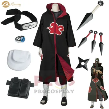 

Naruto Shippuden Best Set ~ Zombie Combo Akatsuki Treasurer Kakuzu cosplay costume Earth Grudge Fear mp004248