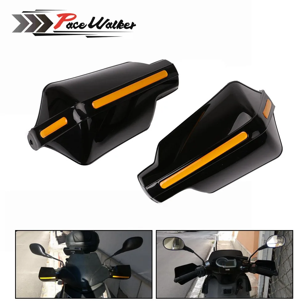 

Universal Black Motorcycle Hand Guard Handguard Shield Windproof Motorbike Motocross Protector Modification Protective Gear