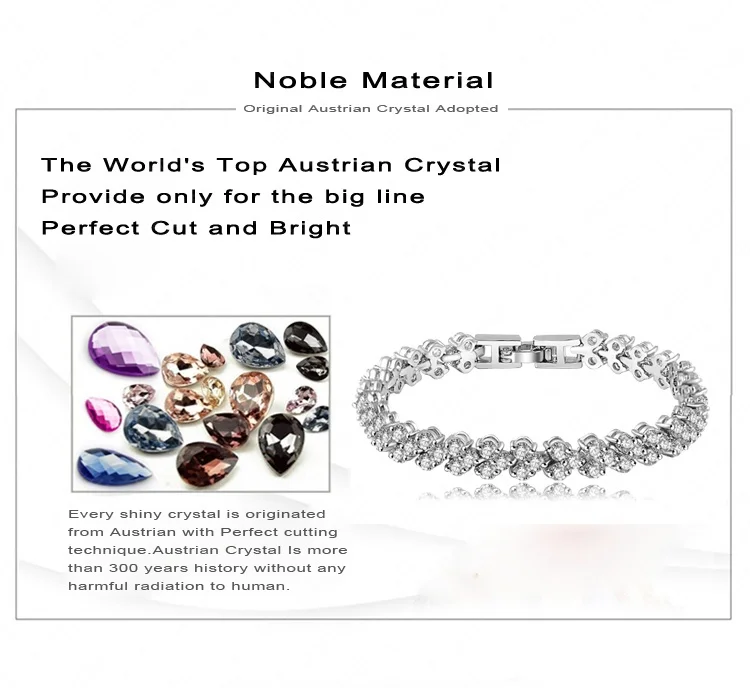 LZESHINE новые колье bracciali Donna Свадебный кулон браслет серебристый циркониевый Для