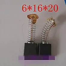 10 шт. серый электродрель двигателя Угольная щетка 20 мм x 16 мм x 6 мм