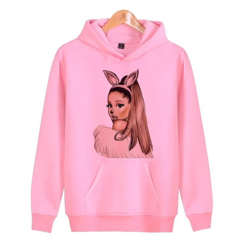 Женский свитер для женщин пуловер уличная одежда Ariana Grande Hoody Harajuku Kawaii японские
