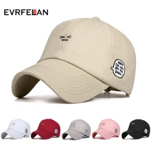Бренд Evrfelan, новинка, для мужчин и женщин, одноцветная бейсболка, спортивная шапка, унисекс, модная, регулируемая, для папы, шляпа от солнца, высокое качество