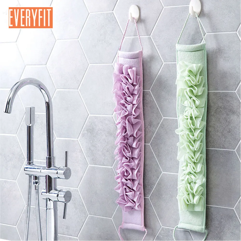 

Scrubbing Shower Body Back Scrubber Back Shower Brush Long Handle Deep Exfoliating Bath Sponge Loofah Back Skin Care Cleansing