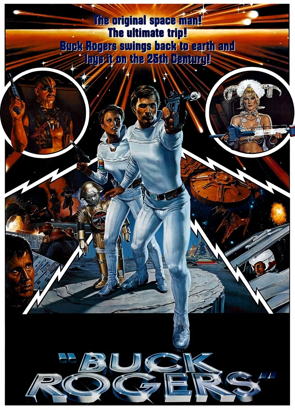 Buck Rogers in the 25th Century (1979) Классика Ретро стены печать плакатов | Дом и сад