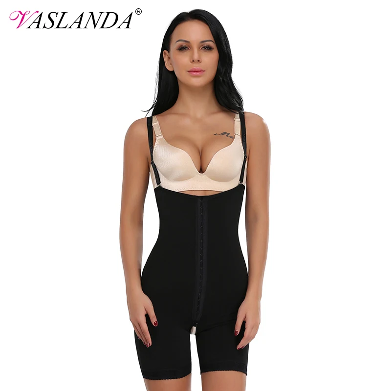 

VASLANDA Post Partum Bodysuits Shaper Slimming Underwear Body Slimmer Waist Corset Trainer Butt Lifter Strap Modeling Shapewear