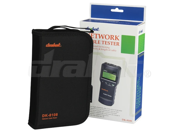 DK 8108 тестер длины сетевого кабеля с дистанционным управлением RJ45|cable length tester|cable