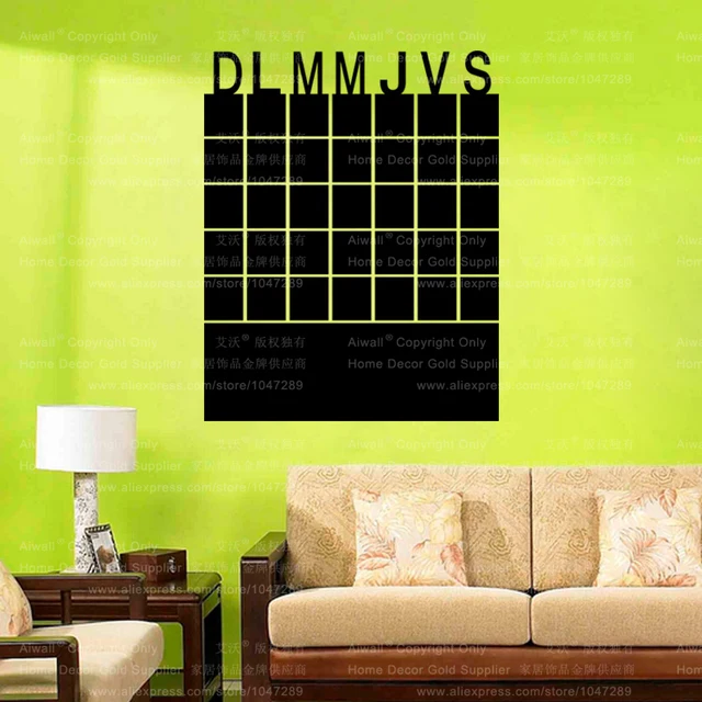 dsu 9370 blackboard wall sticker new style removable vinyl wall sticker slate for home decoration mural