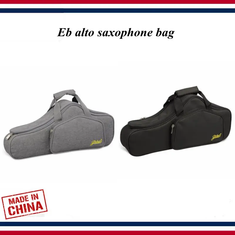 

Saxophone accessories - saxophone case - Fashionable linen style Eb alto saxophone bag , backpack - saxophone parts