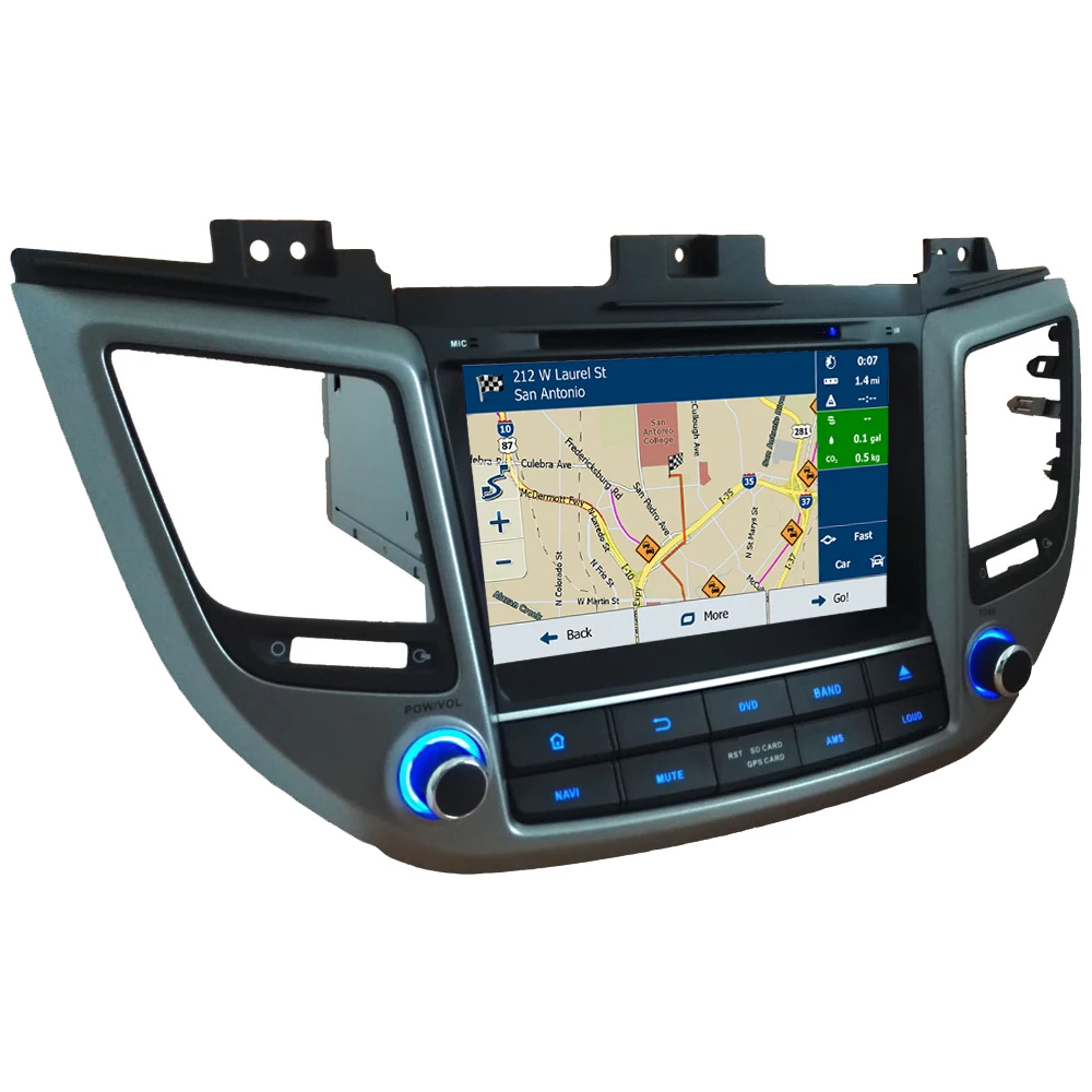 Discount KLYDE 8" 4G Octa Core Android 8.0 7.1 4GB RAM 32GB ROM Car DVD Player Radio GPS Navigation For Hyundai Tucson IX35 2015-2018 3