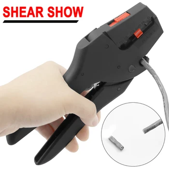 

Multifunctional Insulated Wire Stripping Pliers Duckbill Peeling Knife 0.08-6mm Square with Cutting Function for stripping