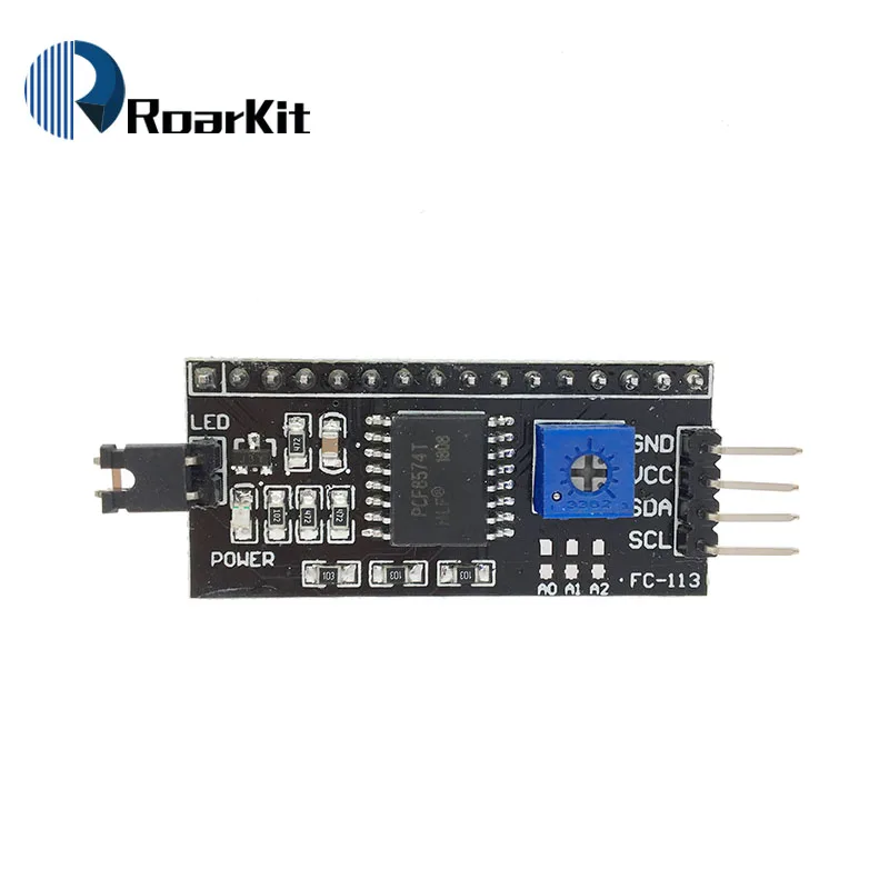 IIC IEC TWI последовательный интерфейс SPI порт платы для Arduno 1602 2004 ЖК-дисплей 1602 плата адаптера ЖК-адаптер конвертер Модуль PCF8574