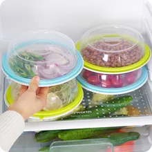 Кухня еда в холодильнике страховая Герметичная крышка термоустойчивая микроволновая печь миска с подогревом крышки консерванта крышка инструменты