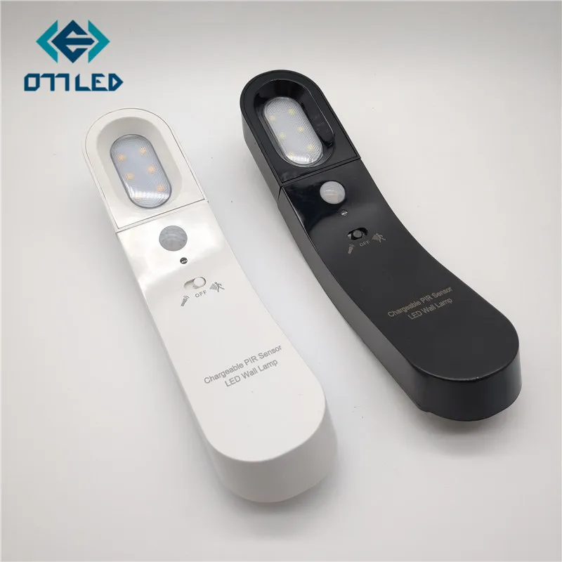 

Portable LED Night Light Wall Lamp Bedside Lamp USB Charging Modern LED Motion Sensor Human Body Induction Emergency Flashlight
