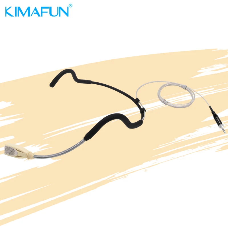 KIMAFUN KM WP88 водонепроницаемый микрофон гарнитура Sweatproof Однонаправленный головной
