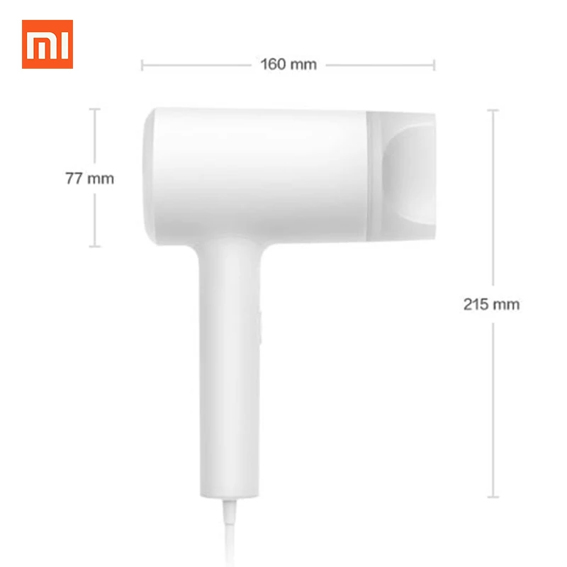 XIAOMI Mijia профессиональный фен для волос 1800 Вт быстрая сушка портативный умный дом