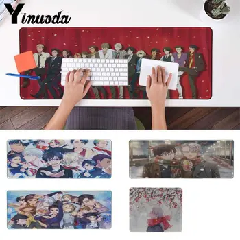

Yinuoda Yuri on Ice Anime wallpaper Gaming Player desk laptop Rubber Mouse Mat anime Computer Gaming Lockedge Mousemats