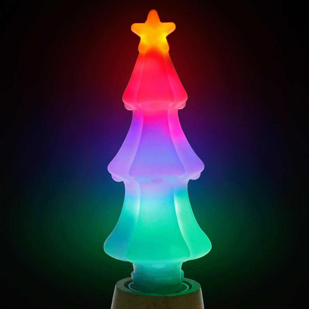LED Christmas Tree Bulb E27 Simulation Flame Effect Light E26 LED Colourful Flickering Lamp AC85-265V Holiday Decoration Lights LED Christmas Tree Bulb E27 Simulation Flame Effect Light E26 LED Colourful Flickering Lamp AC85-265V Holiday Decoration Lights
