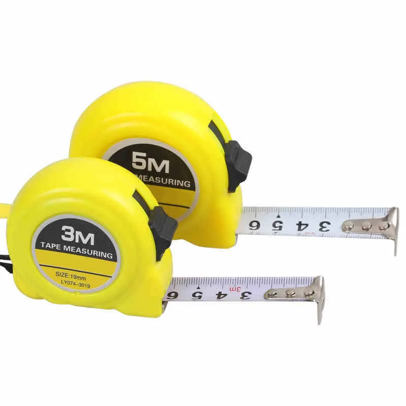 5M*19mm Steel Tape Measures Metric Measuring Tapes With Hand Strap Belt