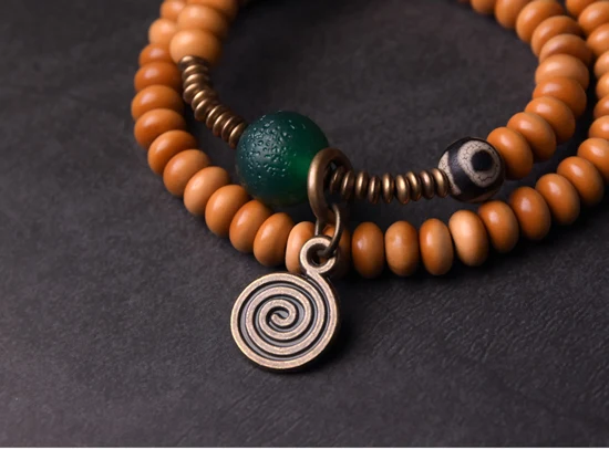 Olive-nut-Green-Stone-Bracelet-Mixed-The-third-Eye-of-Buddha-Tibetan-Buddhism-Jewelry-Anti-evil-Remain-Safe-Couple-Gift-Unisex (8)