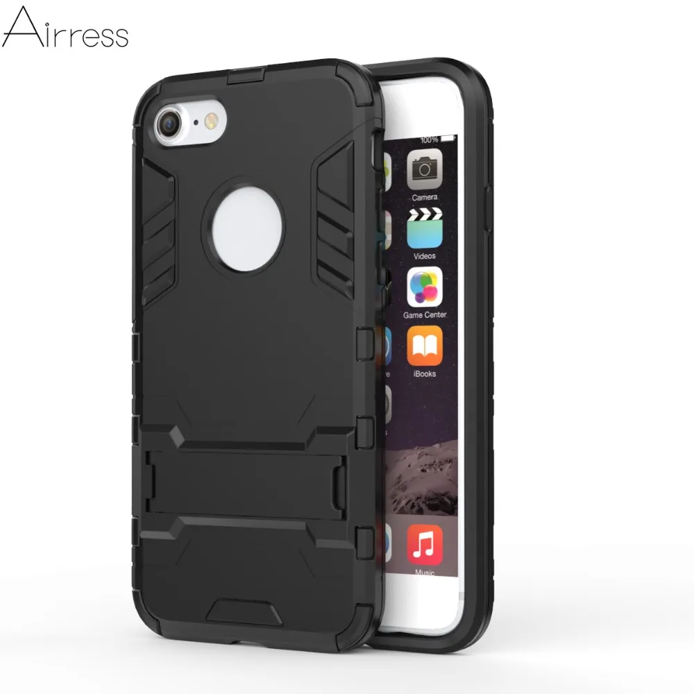 Airress TPU/PC 2in1 Armor Rugged Military Grade Phone Case for iphone 7