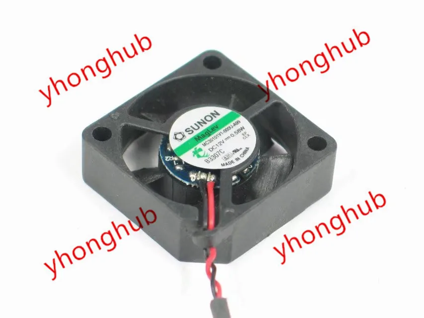 SUNON MC30101V1 000U A99 Сервер охлаждающий вентилятор AC/DC 12V 0 58 W 30x30x10 мм 2