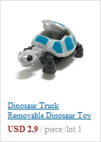 Грузовик-динозавр, съемный игрушечный динозавр, Машинка для Dinotrux, мини-модели, новые детские подарки, игрушка динозавр, модели мини-детских игрушек