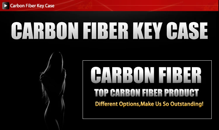carbon fiber key case for Honda 01