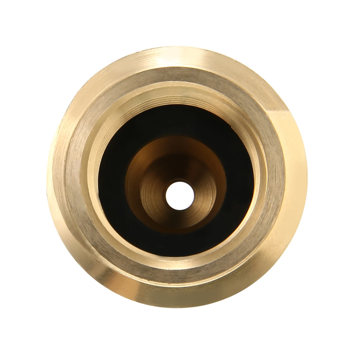 Converts Propane LP Tank Metal Garden Watering Adapter POL Service Valve to QCC (Type 1) Outlet Brass Adapter